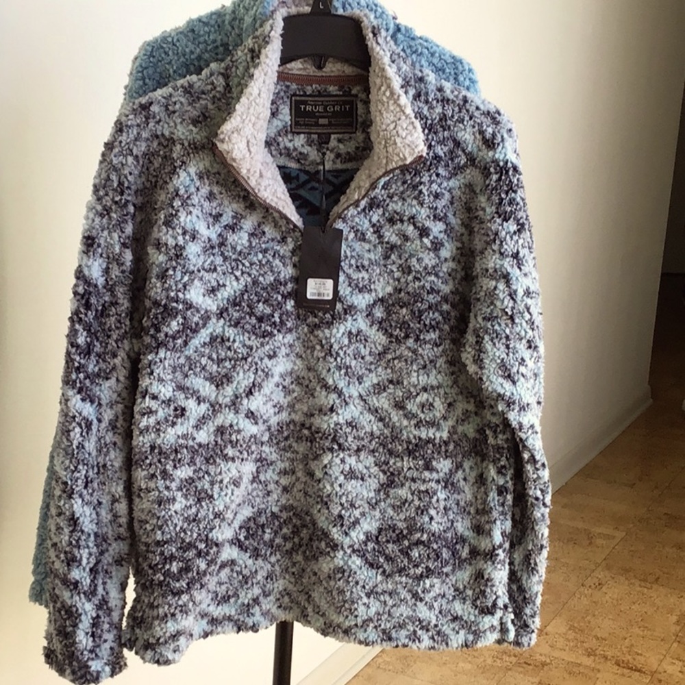 True Grit Dylan frosty tip tribal Sherpa Jacket